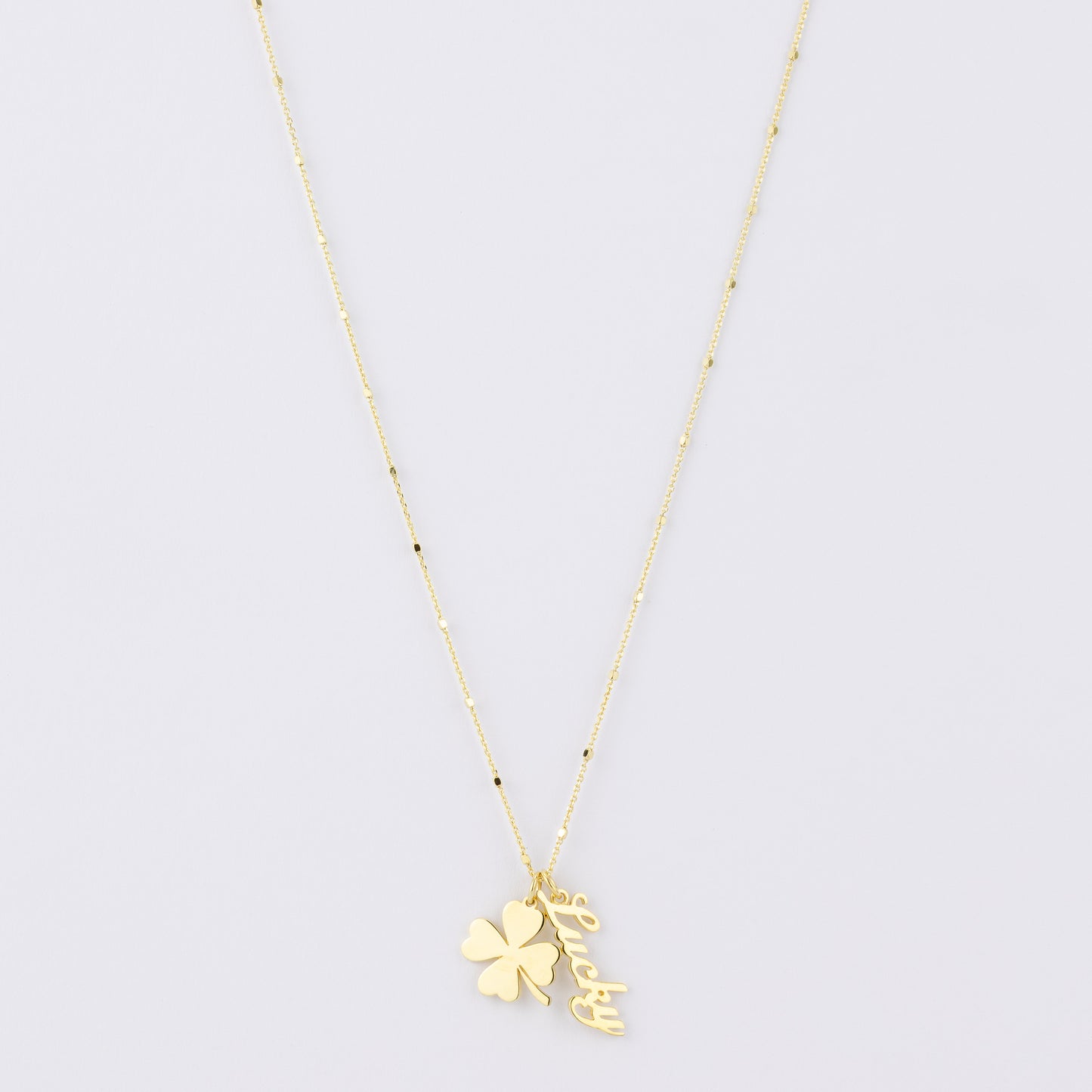 Lucky Χρυσό Κολιέ