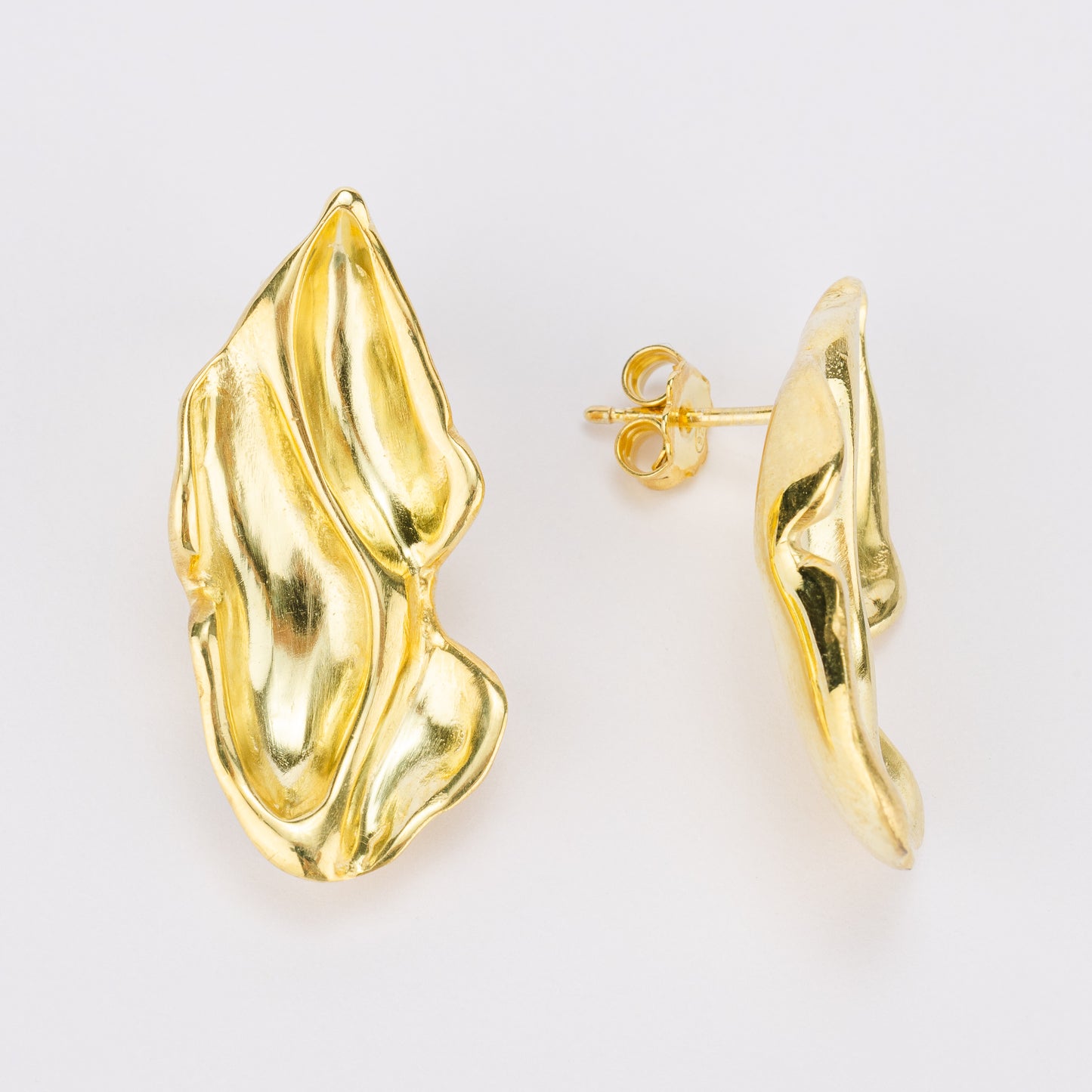 Molly Χρυσά Σκουλαρίκια