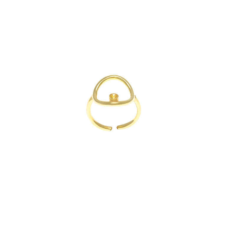 
                  
                    Relevé Χρυσό Δαχτυλίδι Κίτρινο Ζιργκόν
                  
                